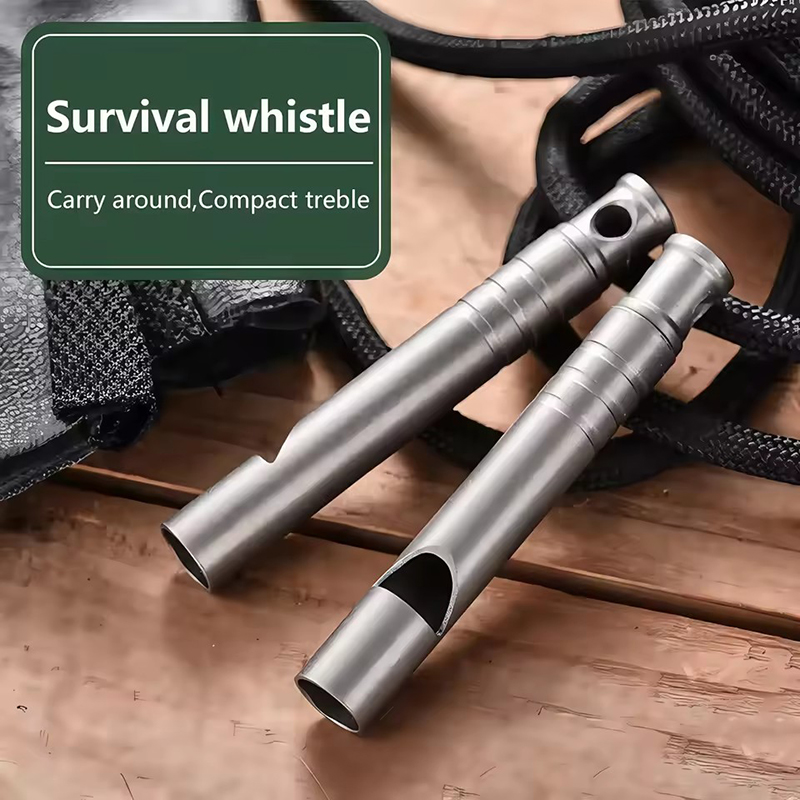 Outdoor Adventure Youtube - Novo Apito de Emergência em Titânio