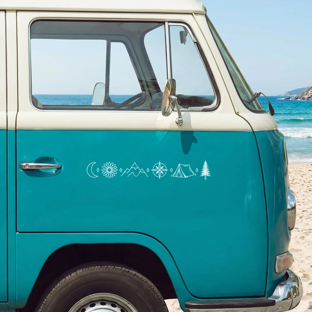 Adesivos de Carro com Design d - Outdoor Adventure Vans avaliação e preço