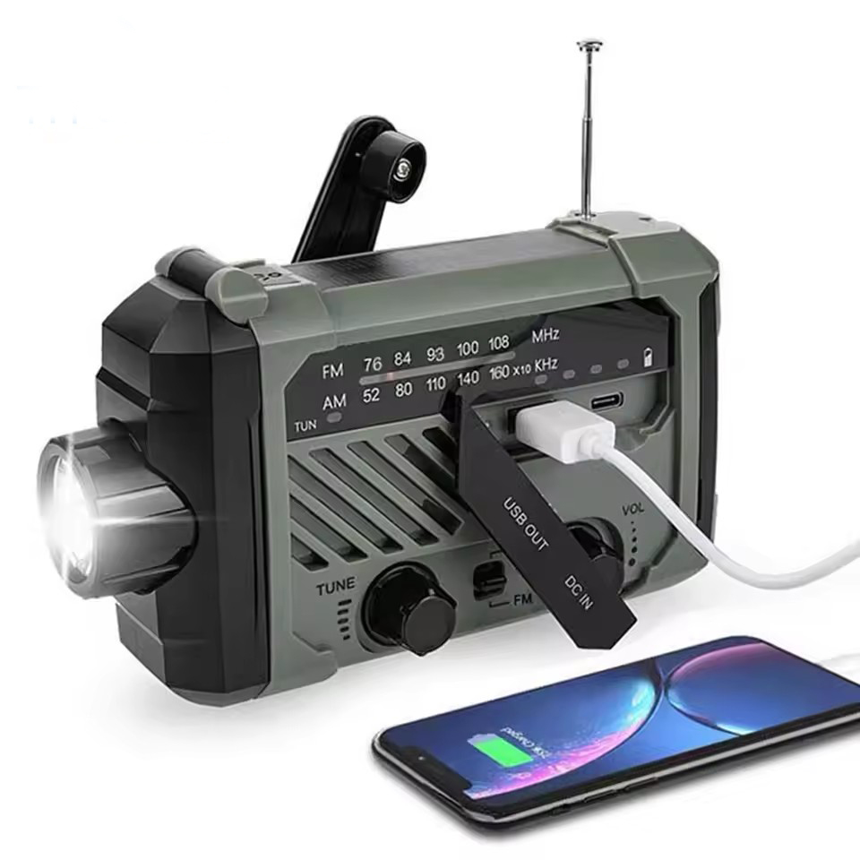 Rádio solar de emergência com  - Emergency Radio Solar avaliação e preço