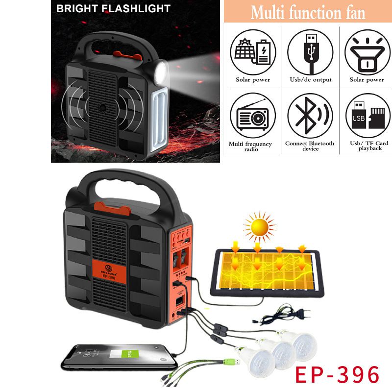 P-396, luz de energia solar LE - Emergency Radio Solar avaliação e preço