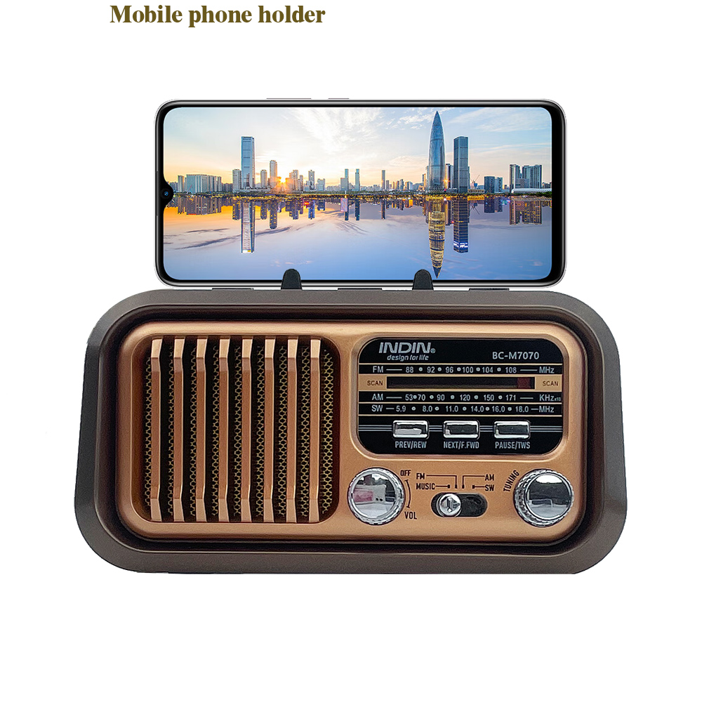 Rádio Portátil AM FM SW Vintag - Emergency Radio Solar avaliação e preço