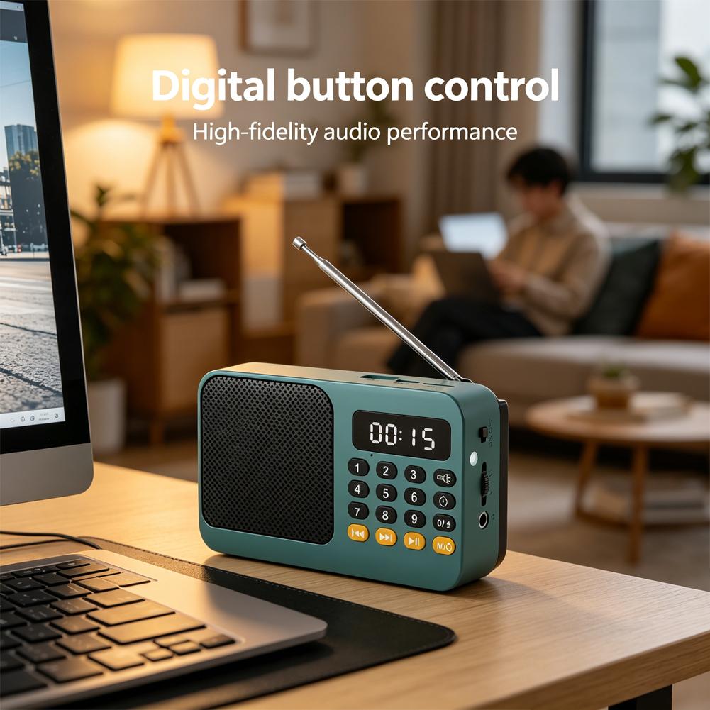 Rádio FM Portátil Multifuncion - Emergency Radio Solar avaliação e preço